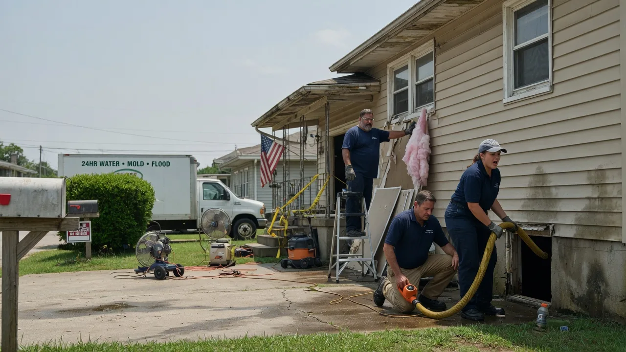 Water Damage Repair in Lewis, KS near me